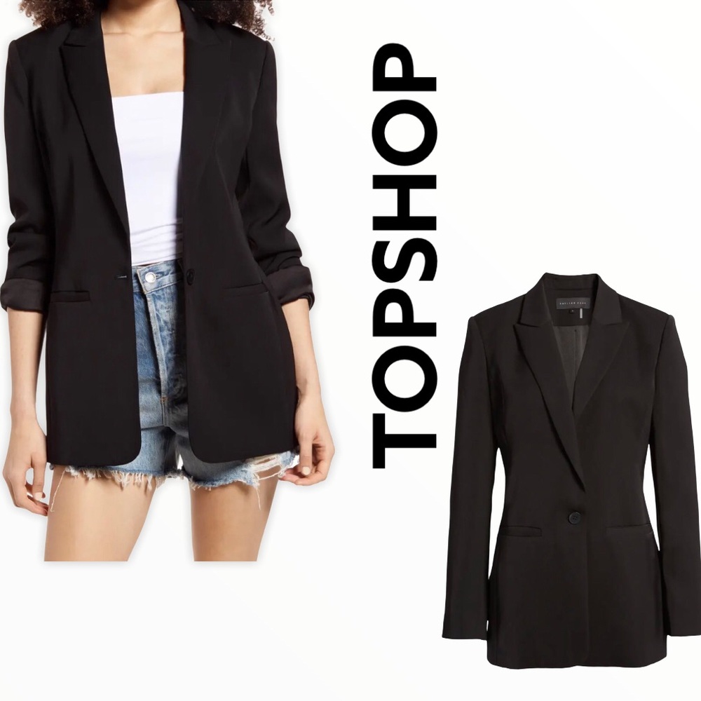 TopShop Tailored Single Button Blazer